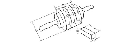 #843155, 1-1/2" x 4-1/2" Long John Cutter