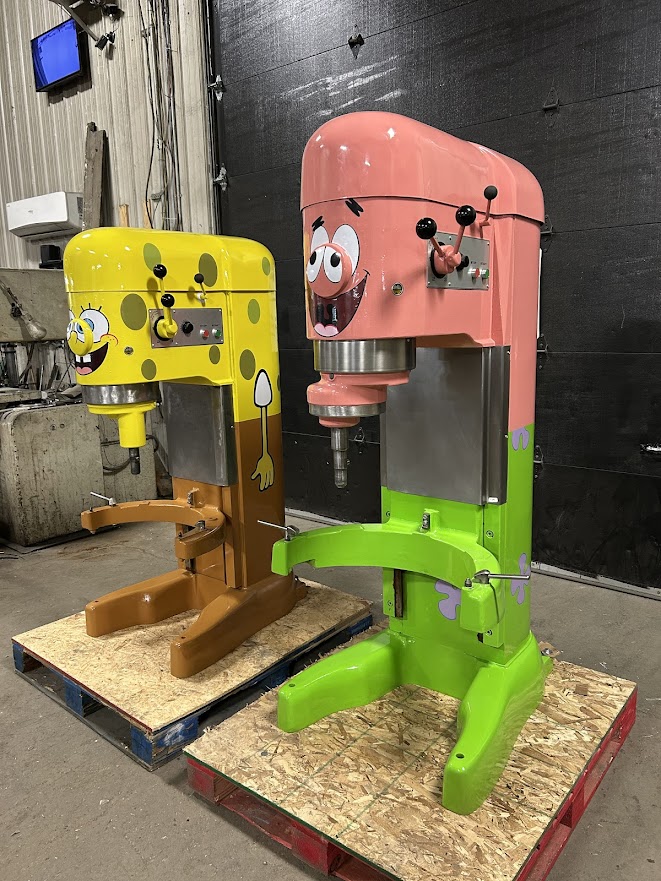 Rebuilt Hobart M802 80-quart mixer