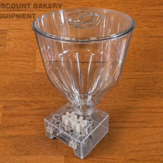 6qt Donut Filler Hopper for Edhard Powerbases (Spouts not included)