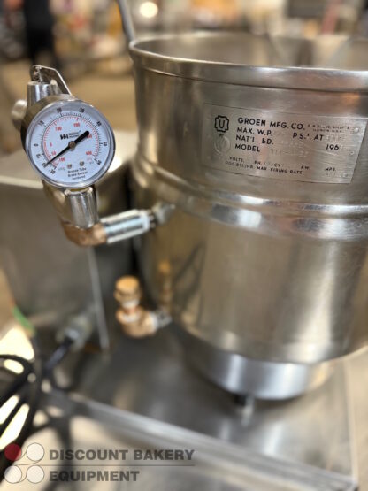 Groen Steam Jacketed Kettle TDB-4-20 20Qt *Good Working Order* - Image 6