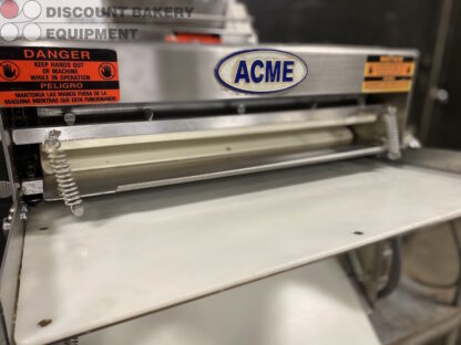 Acme MRS20 Stainless Steel Bench Single Pass Dough Sheeter/Roller (rebuilt) - Image 4