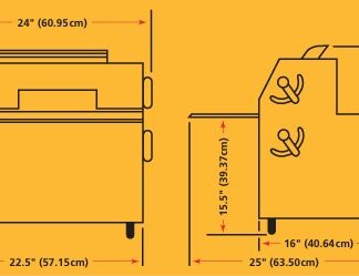 Rebuilt, Somerset CDR2000 20"Dough Sheeter Roller
